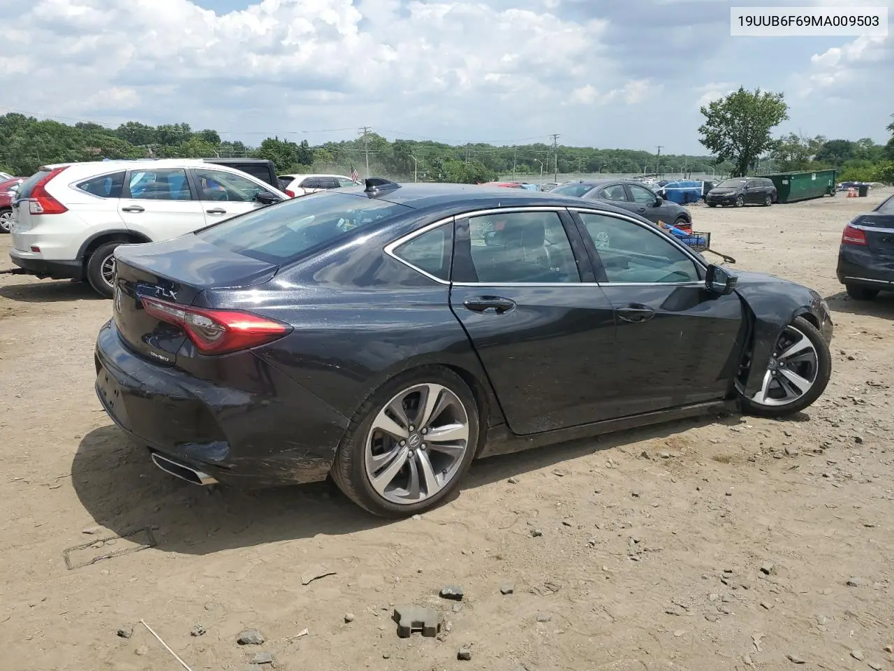 2021 Acura Tlx Advance VIN: 19UUB6F69MA009503 Lot: 63218925