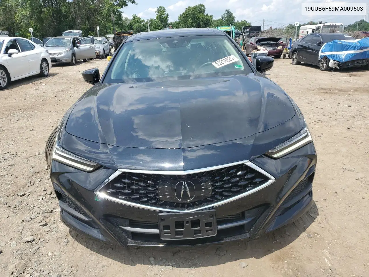 2021 Acura Tlx Advance VIN: 19UUB6F69MA009503 Lot: 63218925