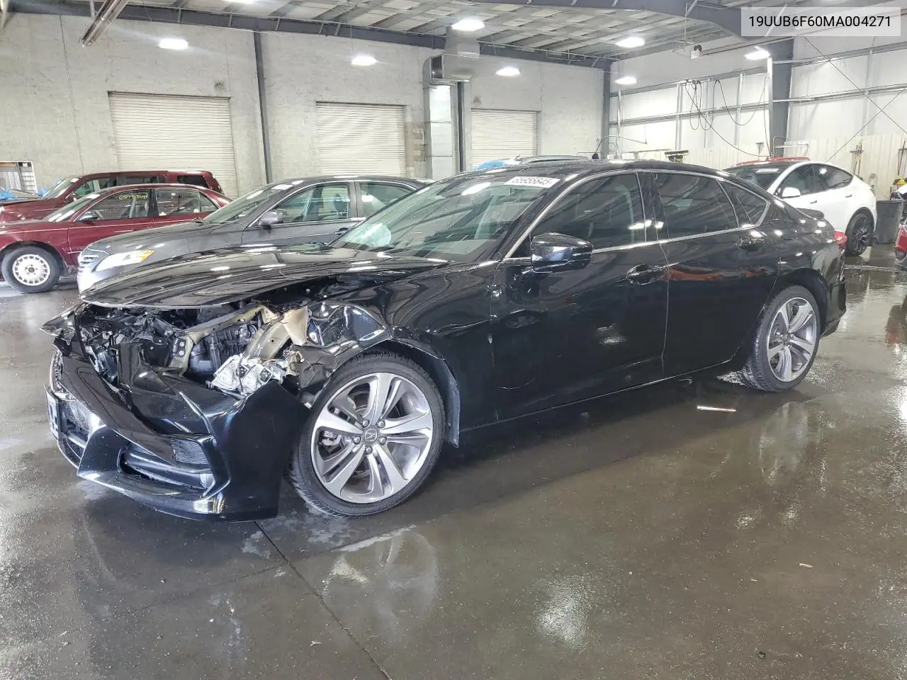 2021 Acura Tlx Advance VIN: 19UUB6F60MA004271 Lot: 65955845