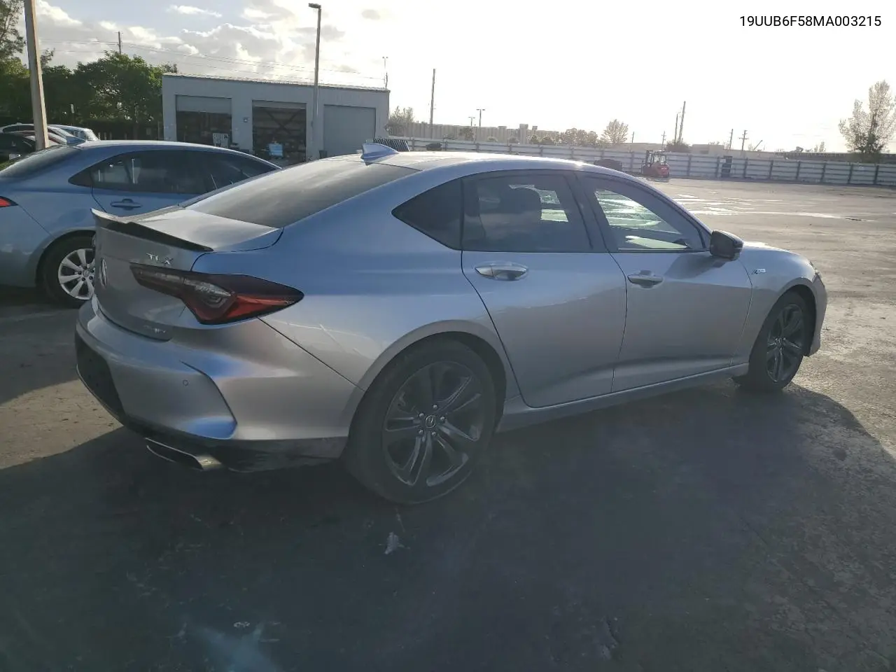 2021 Acura Tlx Tech A VIN: 19UUB6F58MA003215 Lot: 74820674