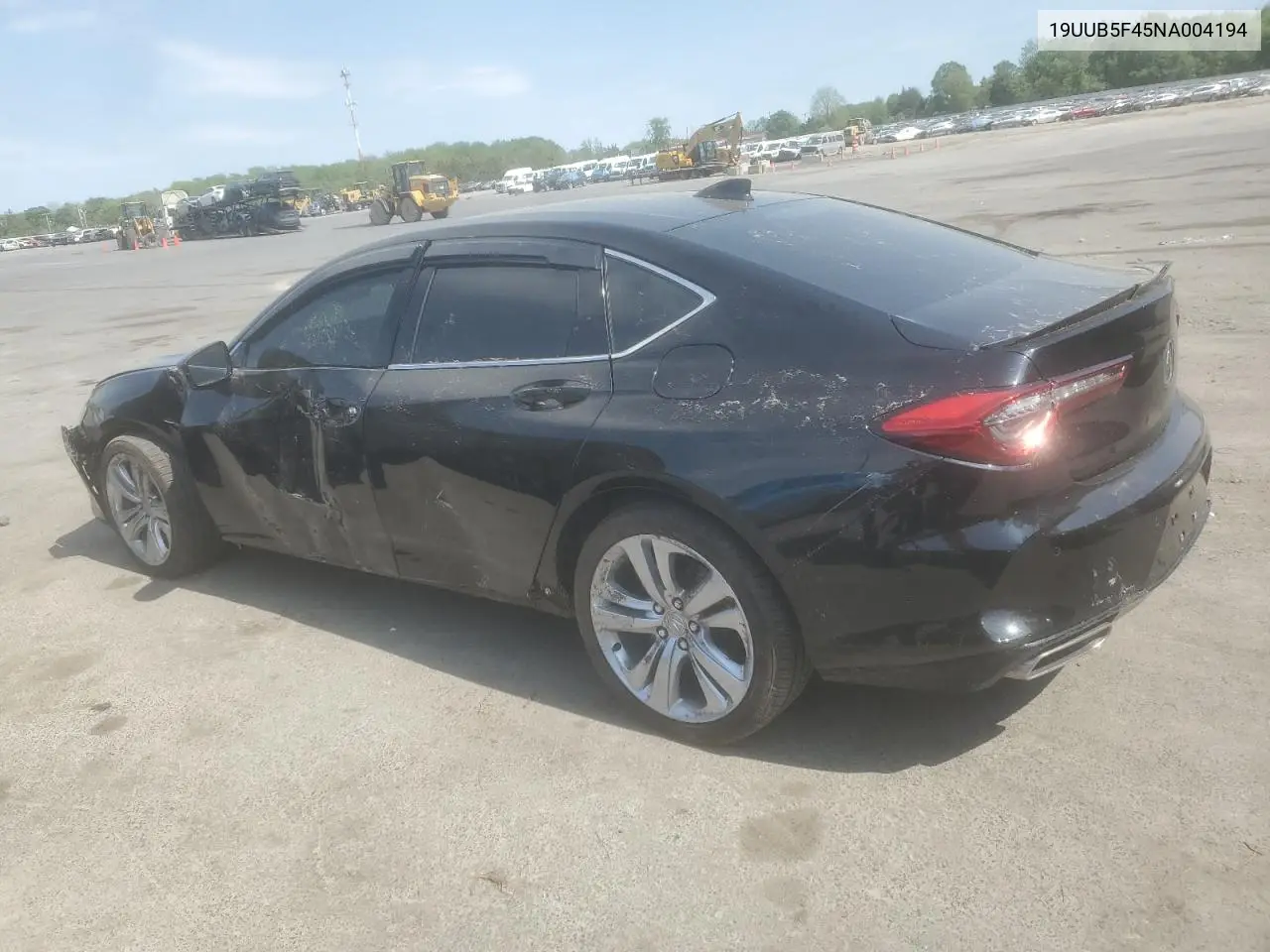 2022 Acura Tlx Technology VIN: 19UUB5F45NA004194 Lot: 55174275