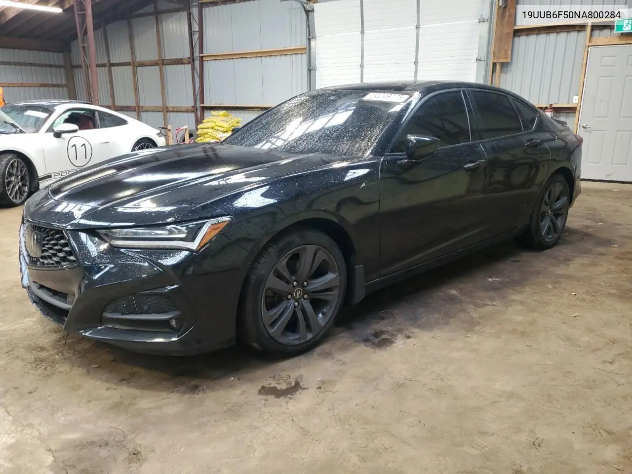 2022 Acura Tlx Tech A VIN: 19UUB6F50NA800284 Lot: 60249775