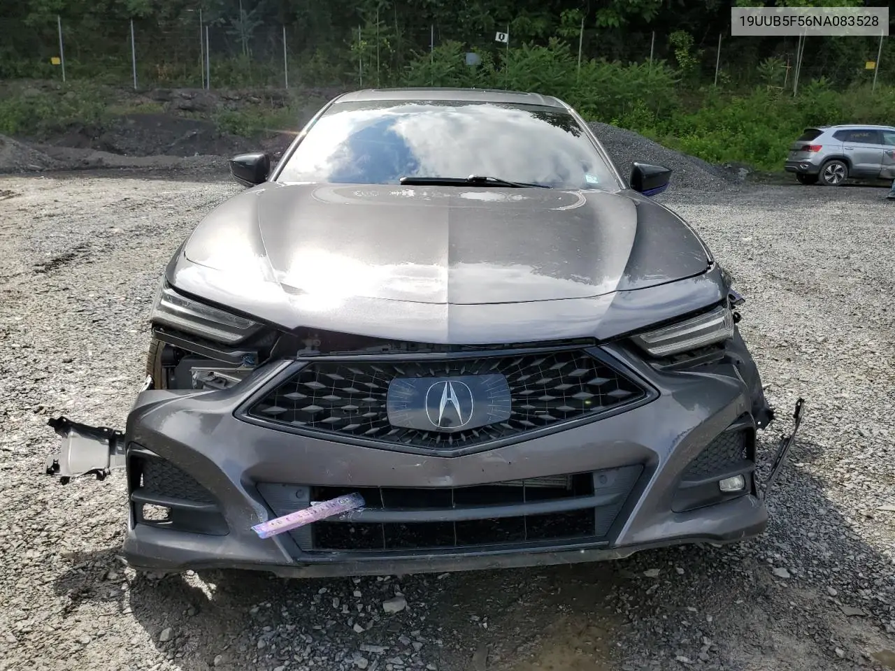 2022 Acura Tlx Tech A VIN: 19UUB5F56NA083528 Lot: 60398615