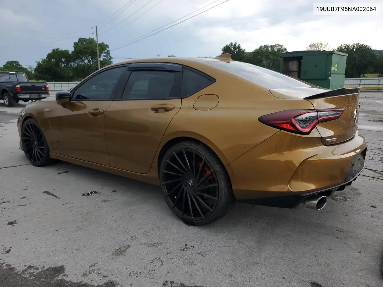 2022 Acura Tlx Type S VIN: 19UUB7F95NA002064 Lot: 62764225
