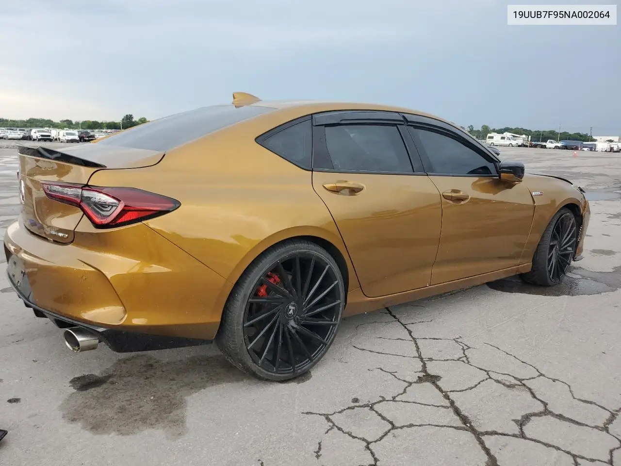 2022 Acura Tlx Type S VIN: 19UUB7F95NA002064 Lot: 62764225