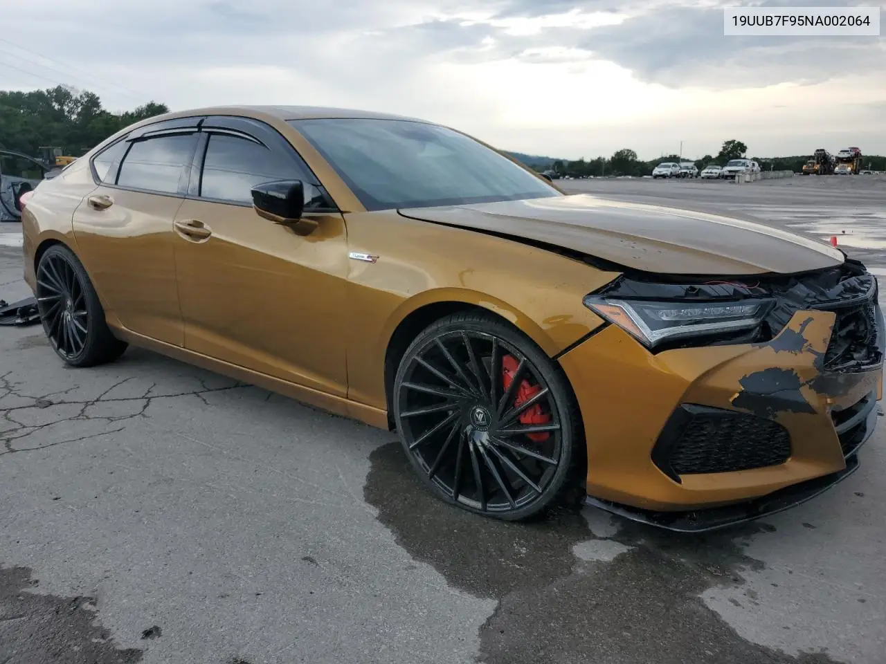 2022 Acura Tlx Type S VIN: 19UUB7F95NA002064 Lot: 62764225