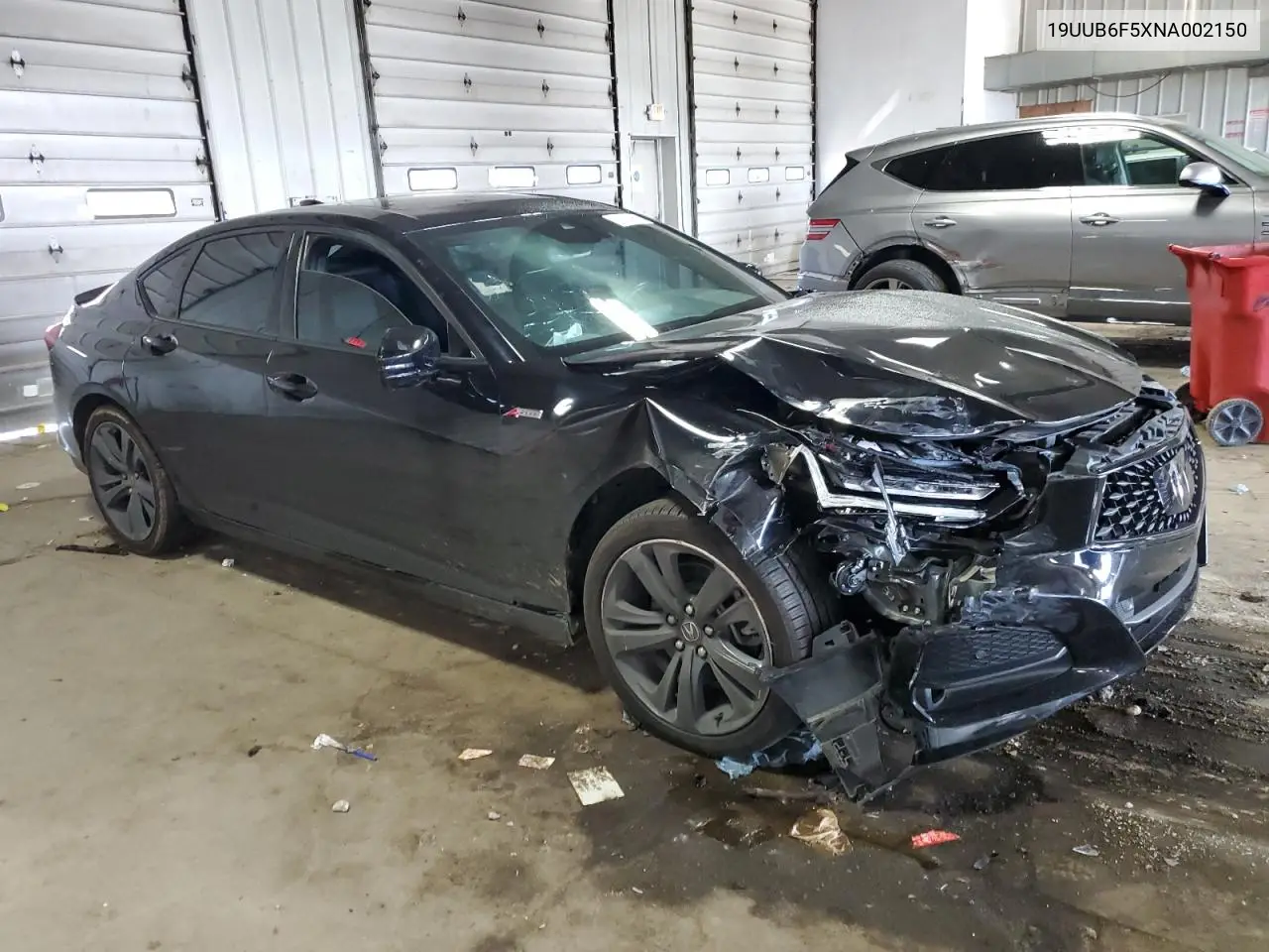 2022 Acura Tlx Tech A VIN: 19UUB6F5XNA002150 Lot: 65559605
