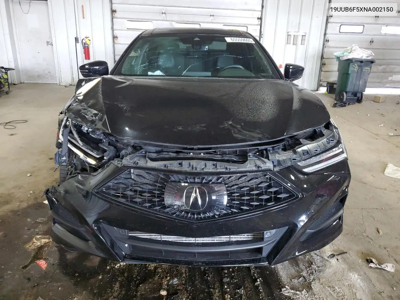 2022 Acura Tlx Tech A VIN: 19UUB6F5XNA002150 Lot: 65559605