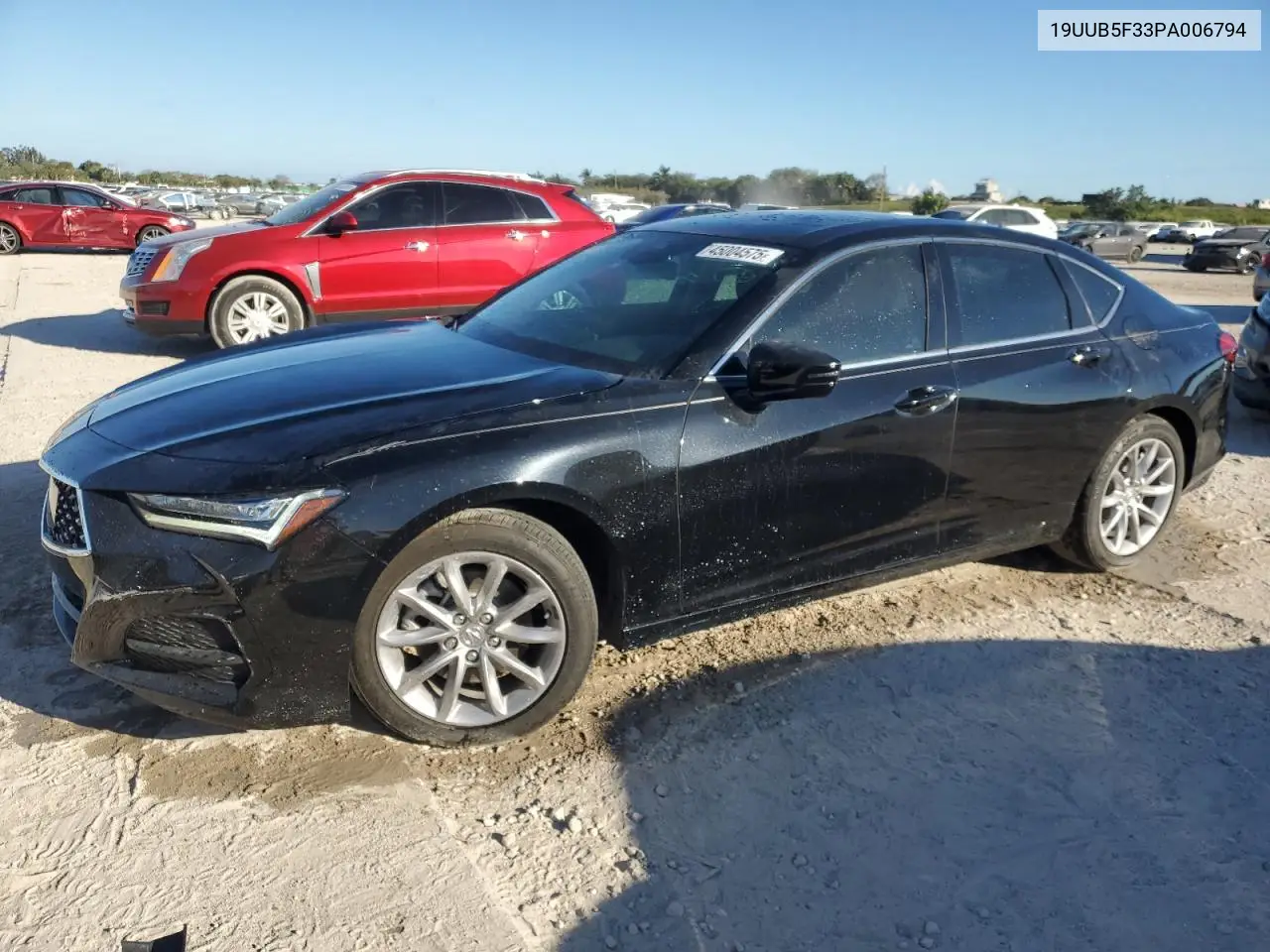 2023 Acura Tlx VIN: 19UUB5F33PA006794 Lot: 45004575