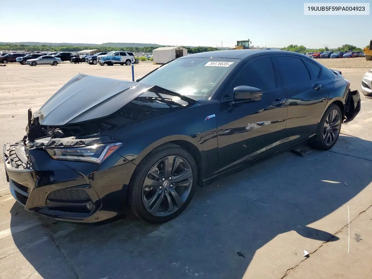 2023 Acura Tlx Tech A VIN: 19UUB5F59PA004923 Lot: 56476635