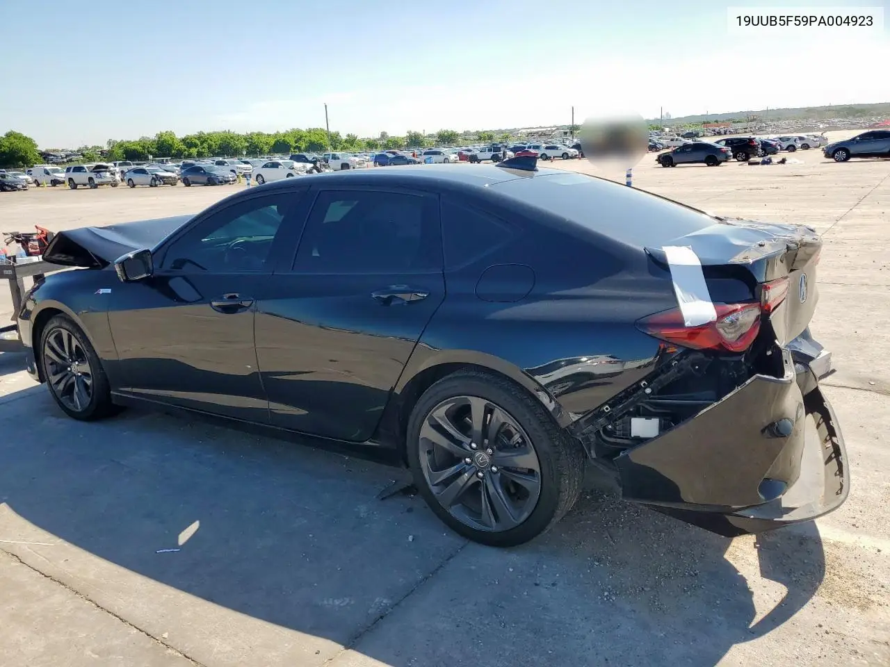 2023 Acura Tlx Tech A VIN: 19UUB5F59PA004923 Lot: 56476635