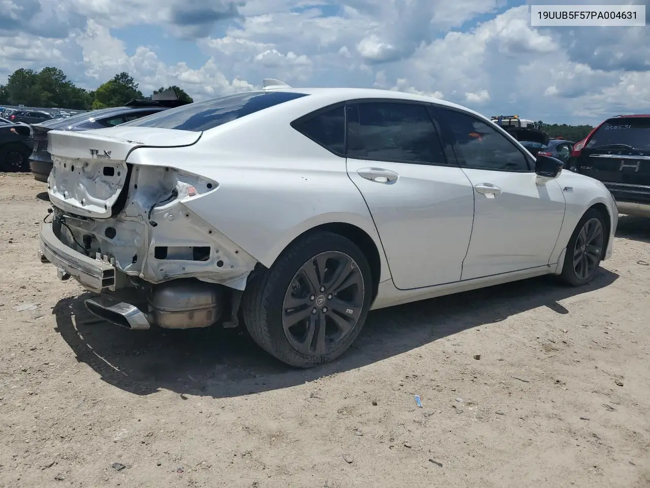 2023 Acura Tlx Tech A VIN: 19UUB5F57PA004631 Lot: 62343595