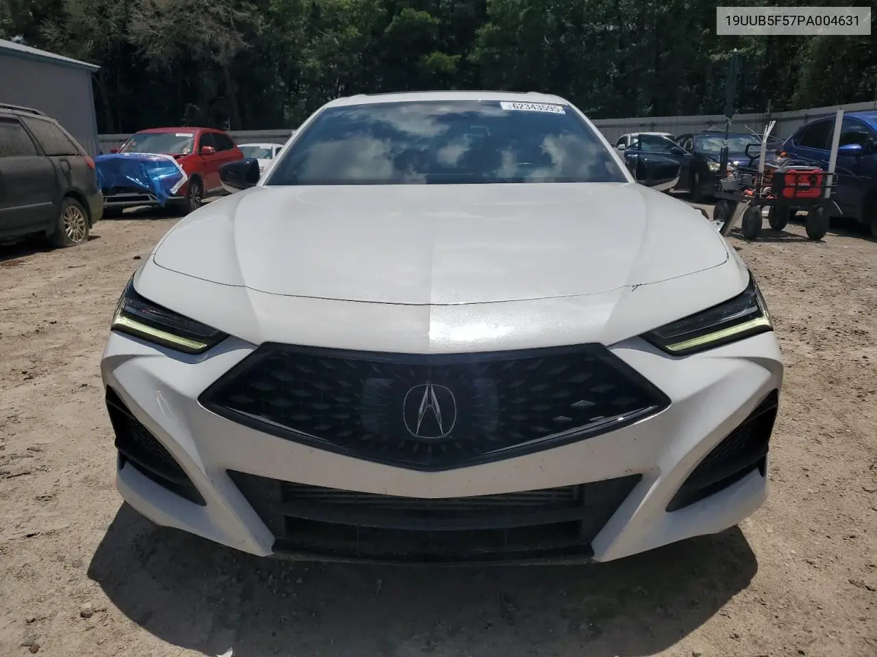 2023 Acura Tlx Tech A VIN: 19UUB5F57PA004631 Lot: 62343595