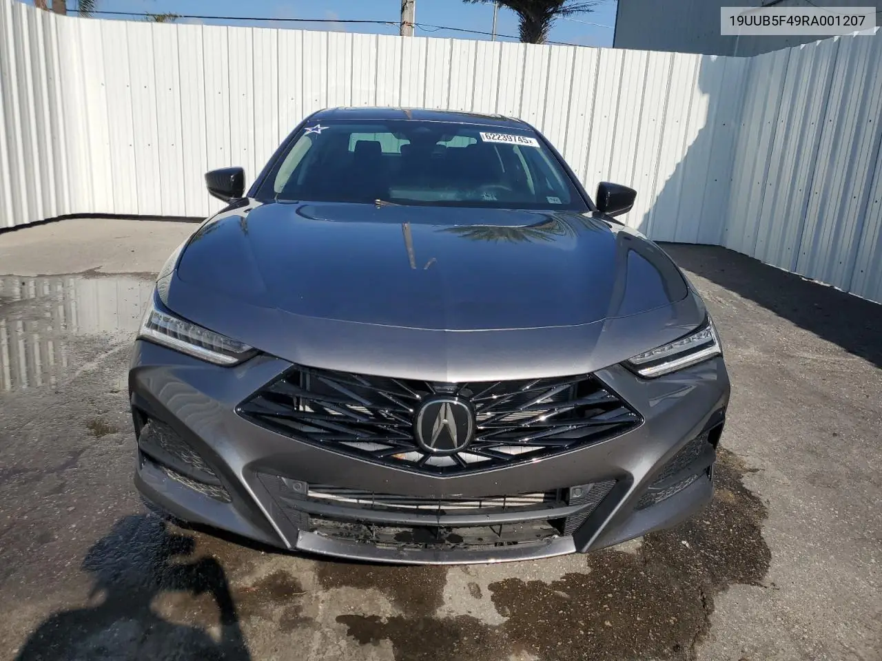 2024 Acura Tlx Technology VIN: 19UUB5F49RA001207 Lot: 62239745