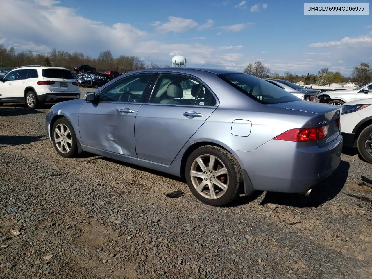 2004 Acura Tsx VIN: JH4CL96994C006977 Lot: 53148645
