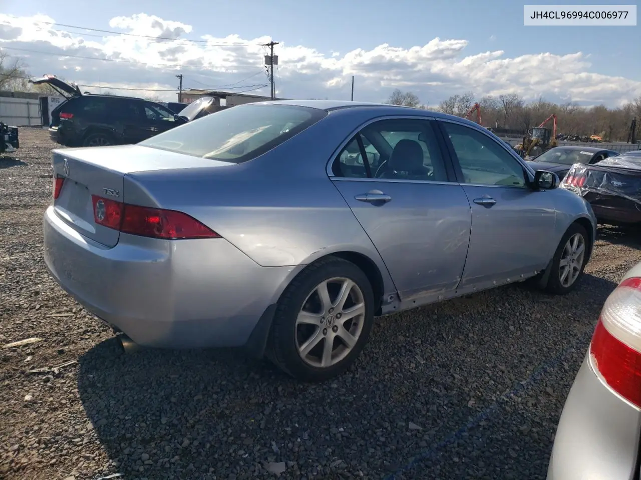 2004 Acura Tsx VIN: JH4CL96994C006977 Lot: 53148645