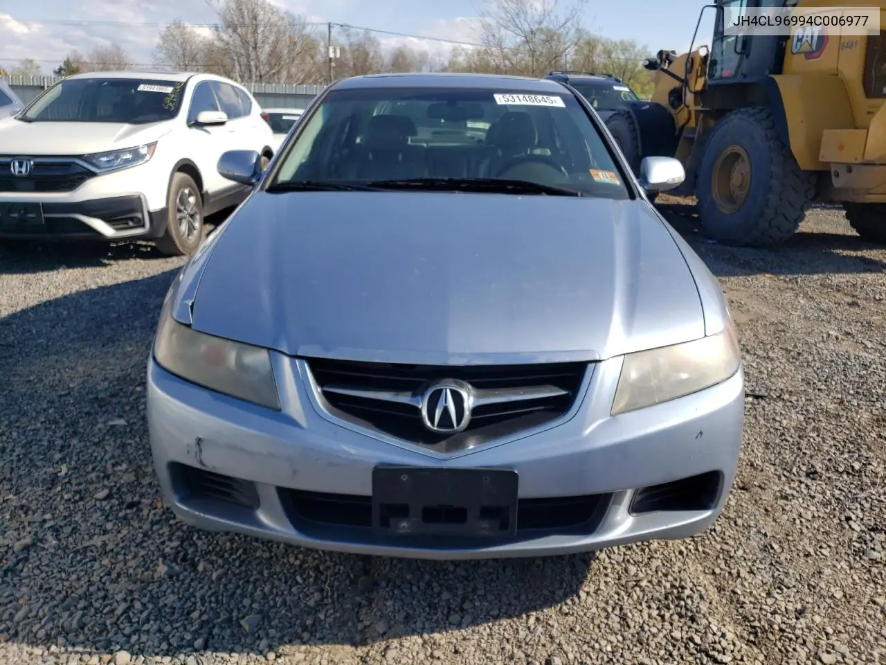 2004 Acura Tsx VIN: JH4CL96994C006977 Lot: 53148645