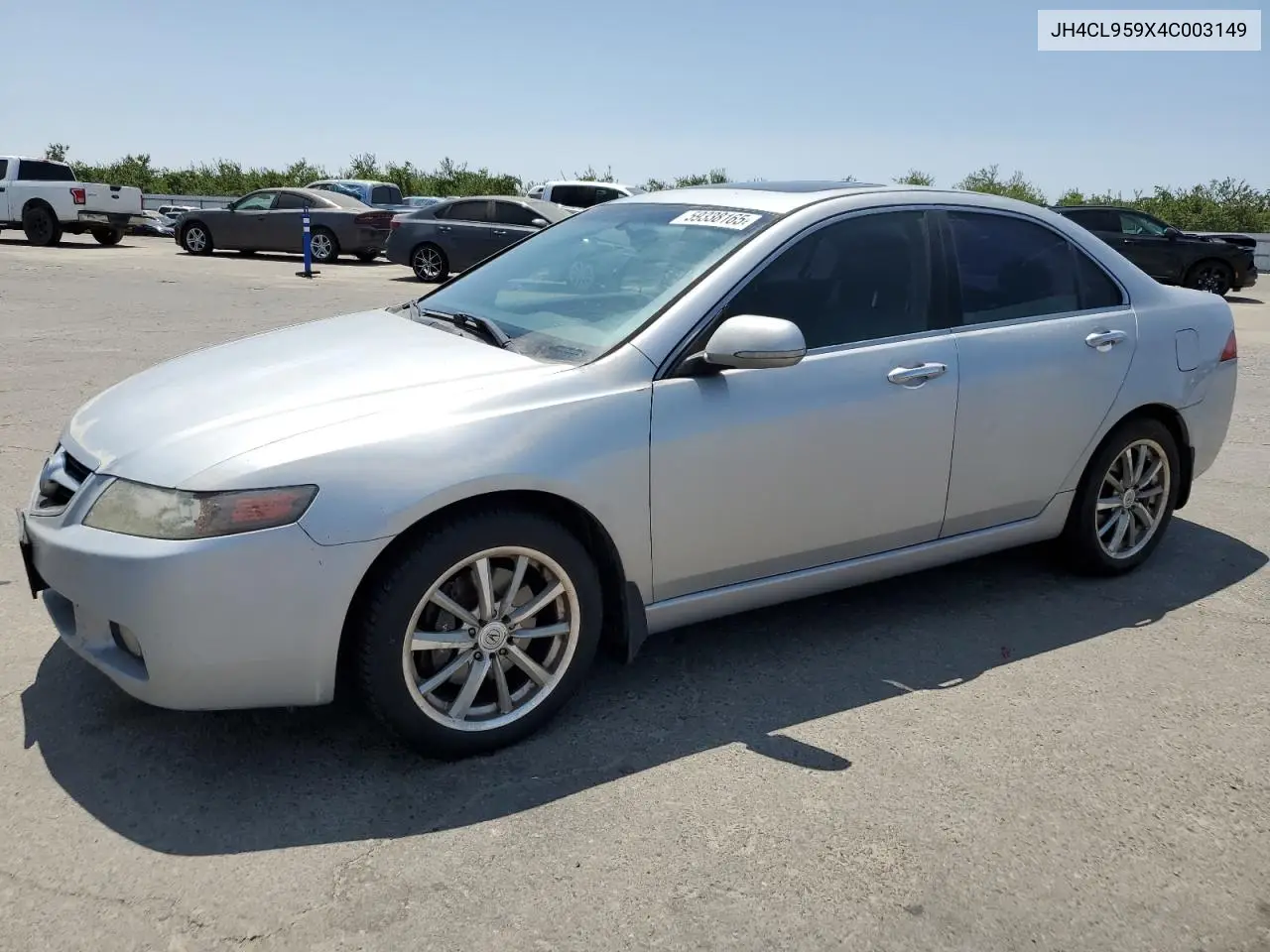 2004 Acura Tsx VIN: JH4CL959X4C003149 Lot: 59338165