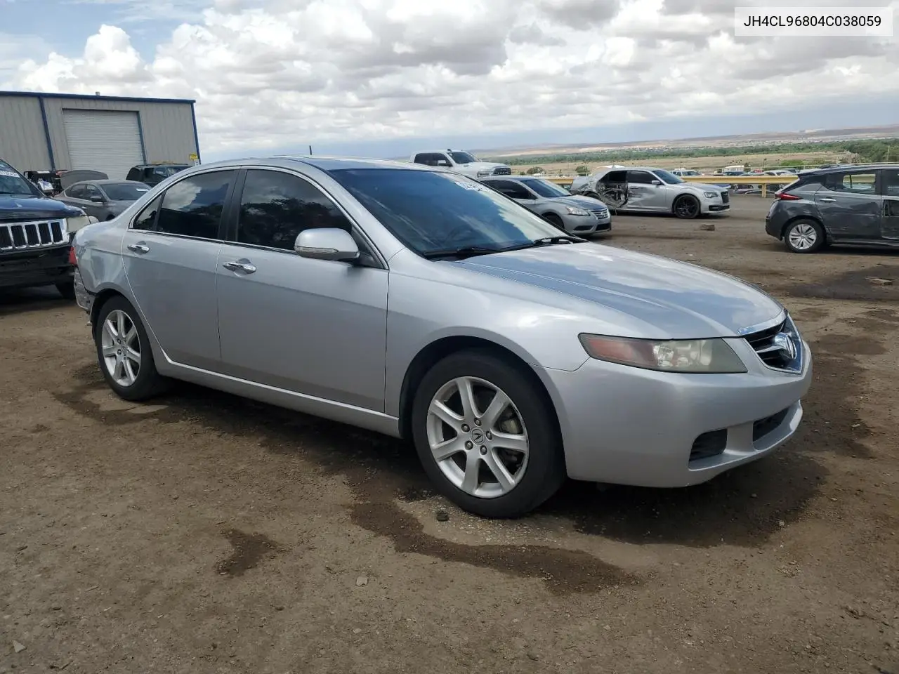 2004 Acura Tsx VIN: JH4CL96804C038059 Lot: 62154325