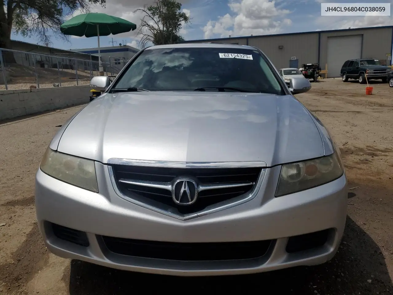 2004 Acura Tsx VIN: JH4CL96804C038059 Lot: 62154325