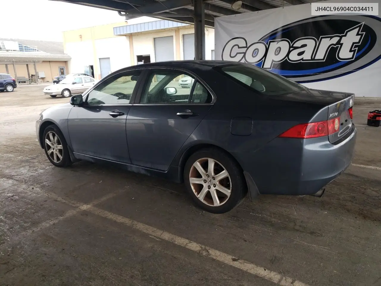 2004 Acura Tsx VIN: JH4CL96904C034411 Lot: 62396455