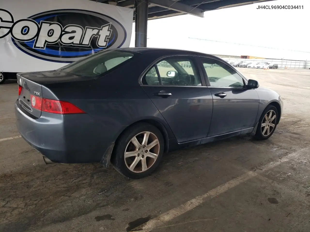 2004 Acura Tsx VIN: JH4CL96904C034411 Lot: 62396455