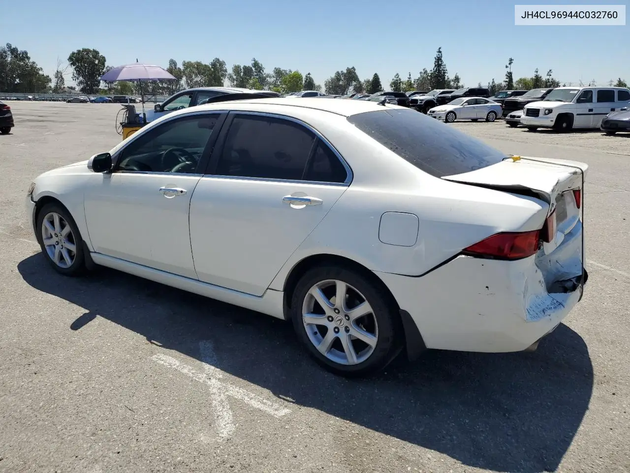 2004 Acura Tsx VIN: JH4CL96944C032760 Lot: 62995155