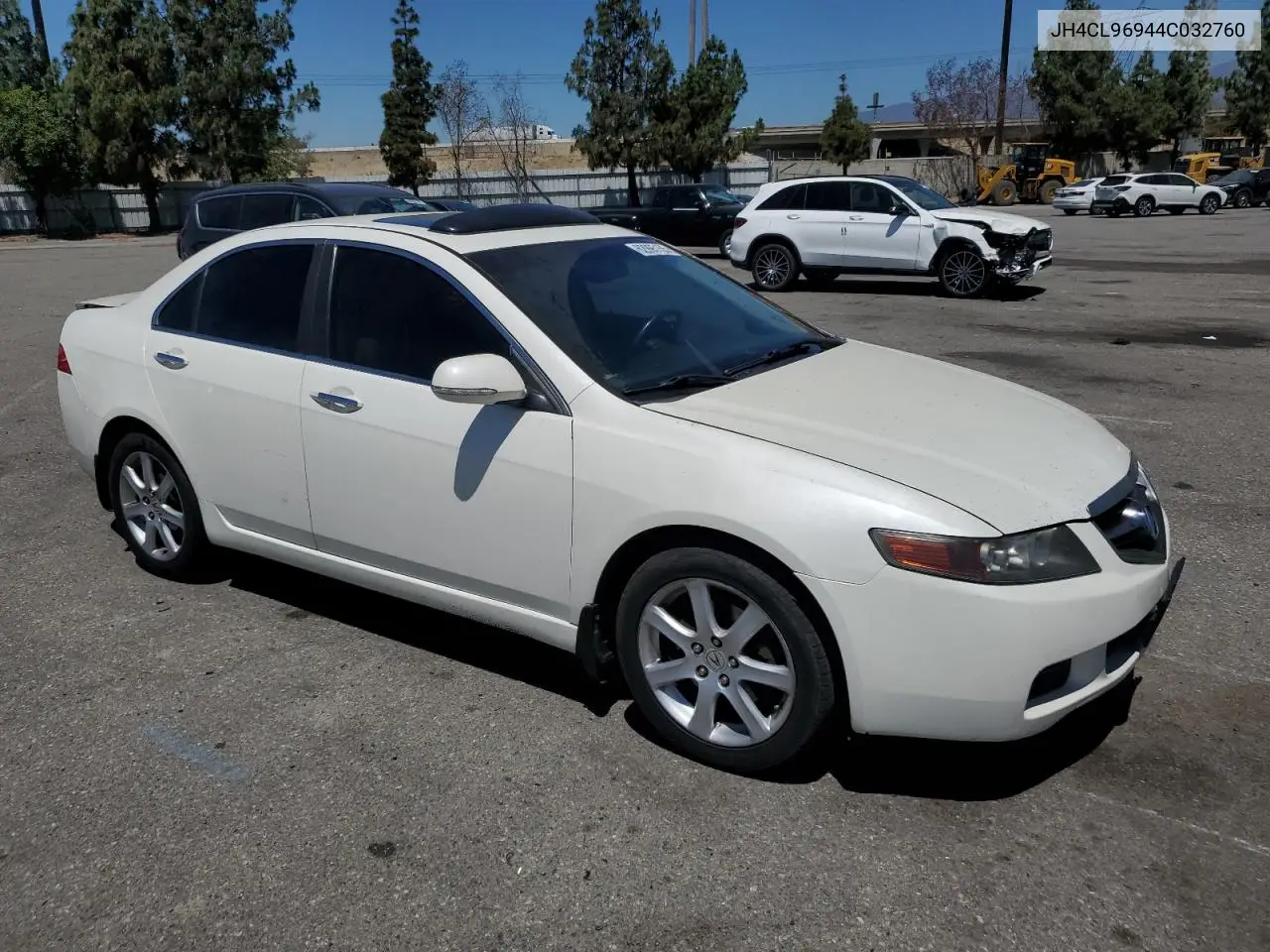 2004 Acura Tsx VIN: JH4CL96944C032760 Lot: 62995155