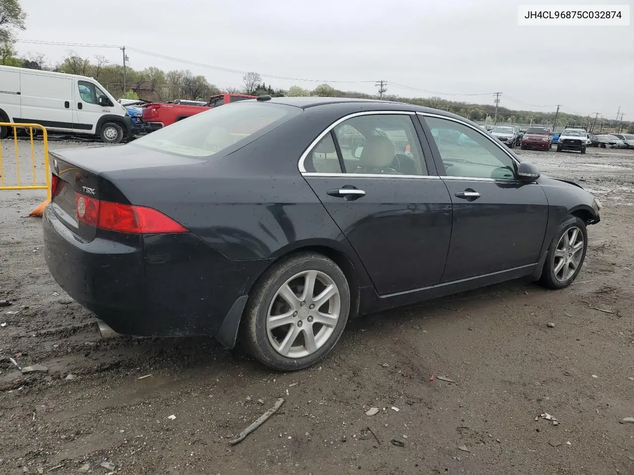 2005 Acura Tsx VIN: JH4CL96875C032874 Lot: 51725295