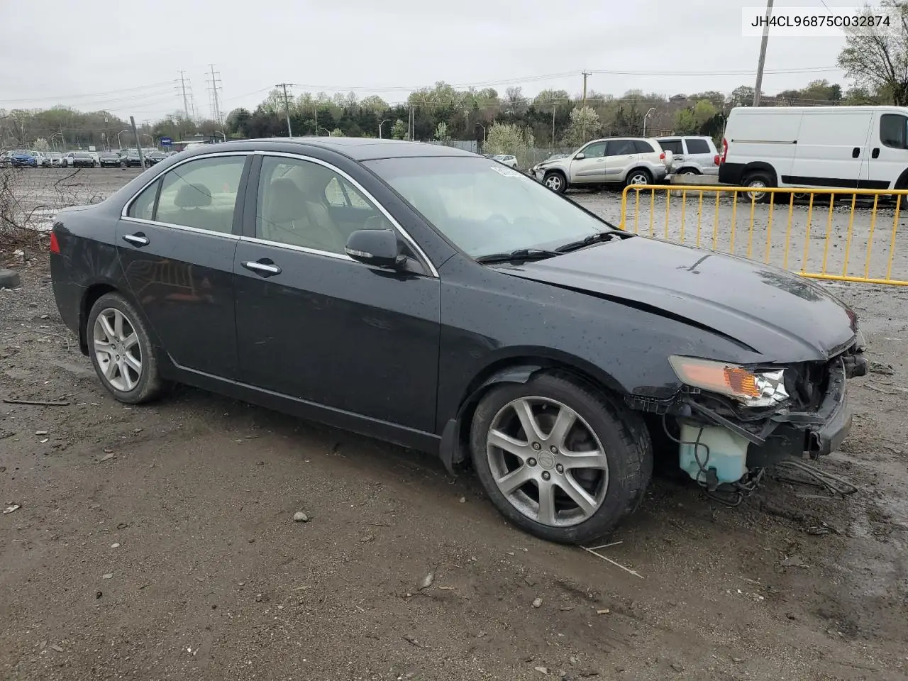 2005 Acura Tsx VIN: JH4CL96875C032874 Lot: 51725295