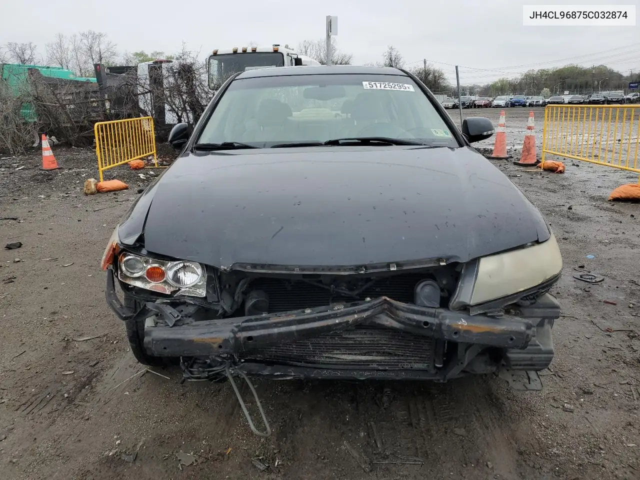 2005 Acura Tsx VIN: JH4CL96875C032874 Lot: 51725295