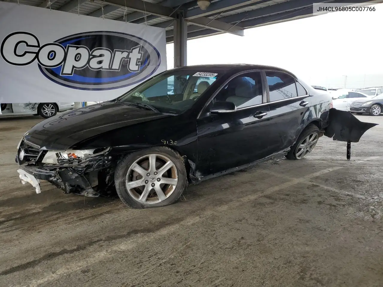 2005 Acura Tsx VIN: JH4CL96805C007766 Lot: 54233205
