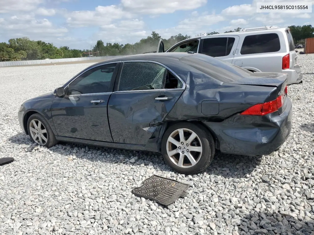 2005 Acura Tsx VIN: JH4CL95815C015554 Lot: 55165485