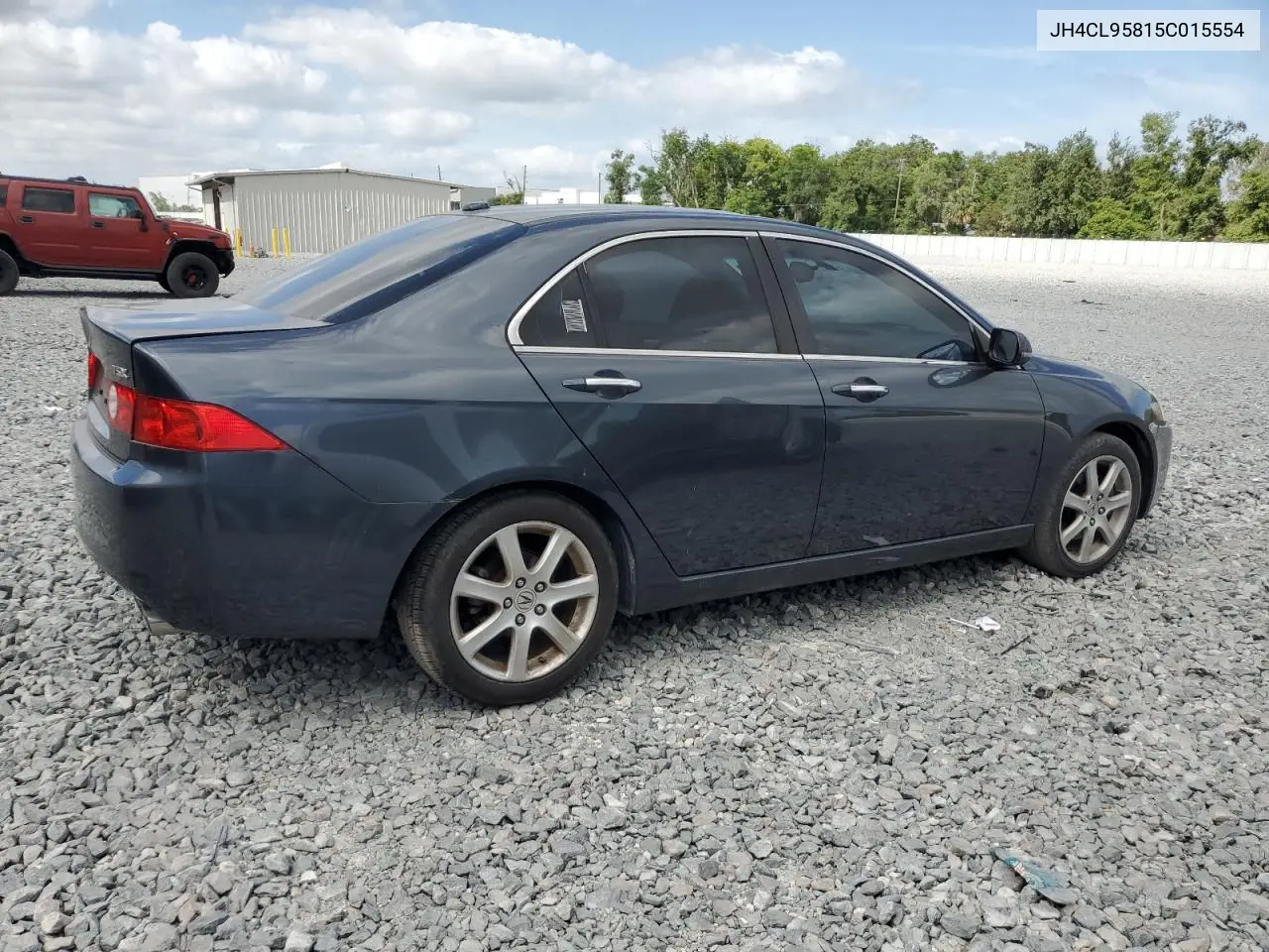 2005 Acura Tsx VIN: JH4CL95815C015554 Lot: 55165485