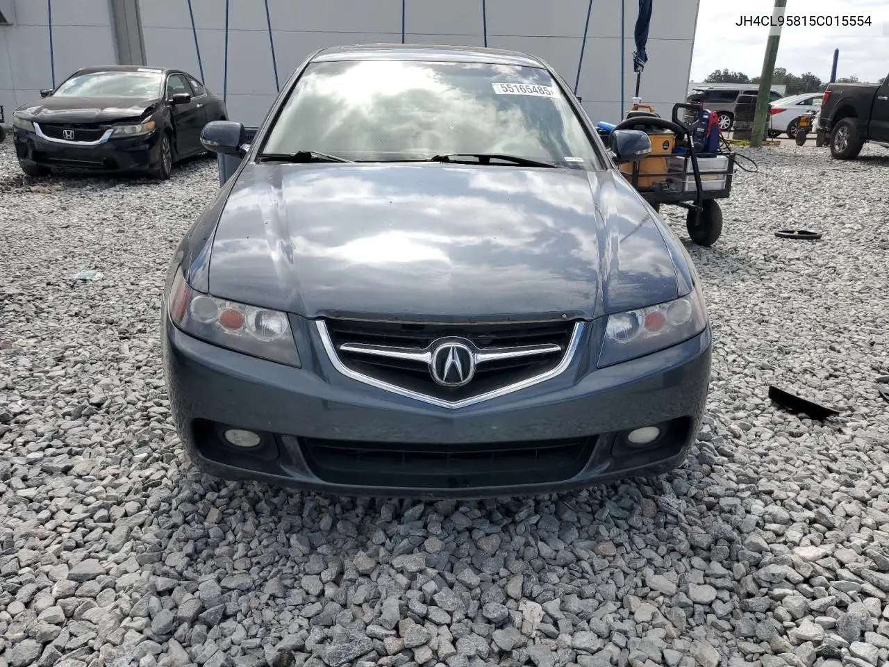 2005 Acura Tsx VIN: JH4CL95815C015554 Lot: 55165485