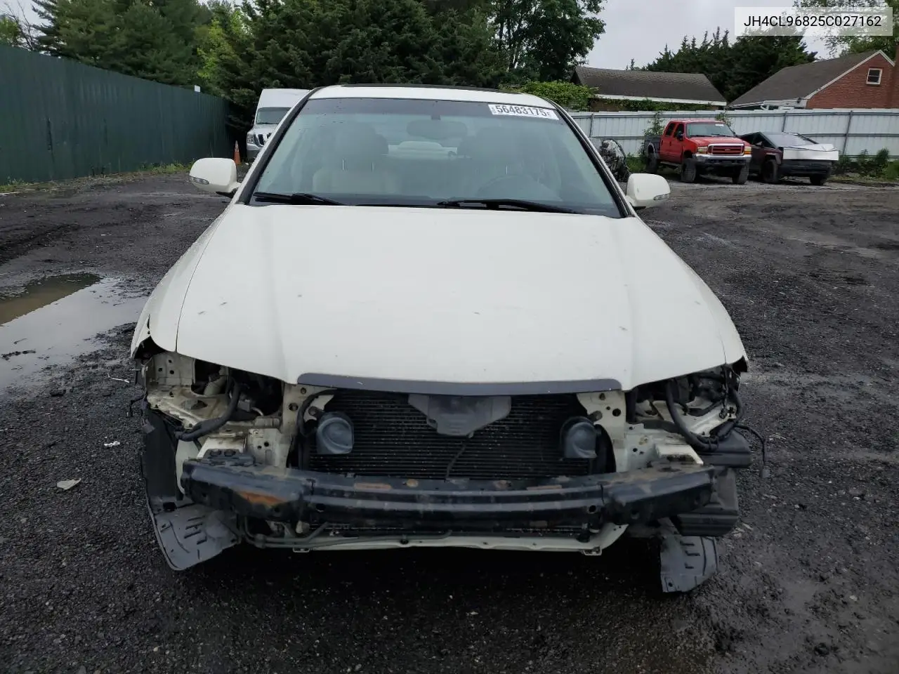 2005 Acura Tsx VIN: JH4CL96825C027162 Lot: 56483175