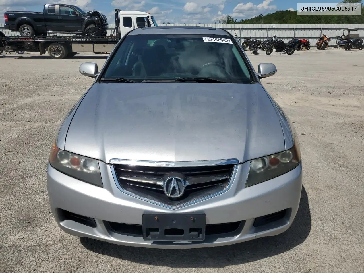 2005 Acura Tsx VIN: JH4CL96905C006917 Lot: 56495545