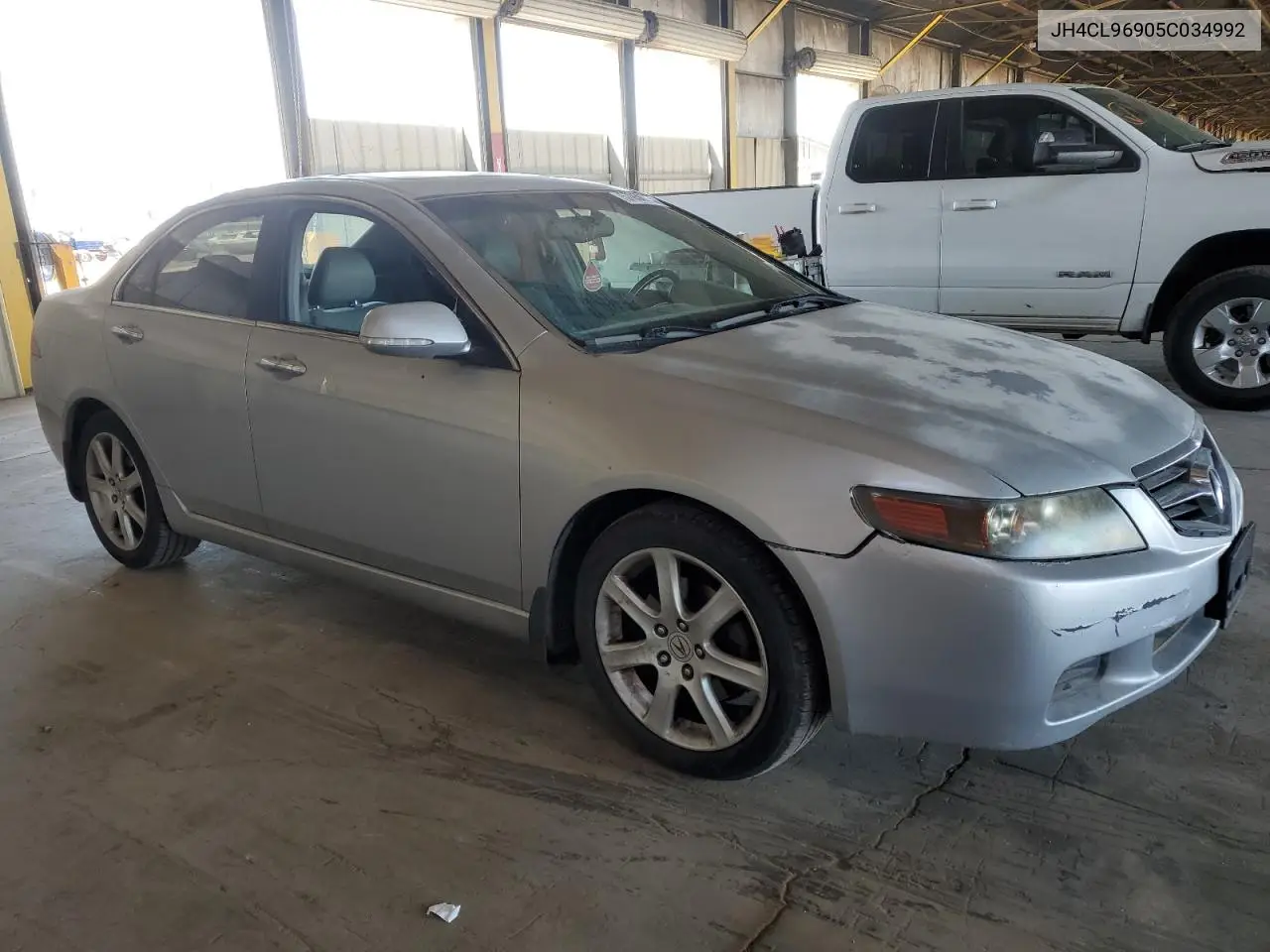 2005 Acura Tsx VIN: JH4CL96905C034992 Lot: 57050785