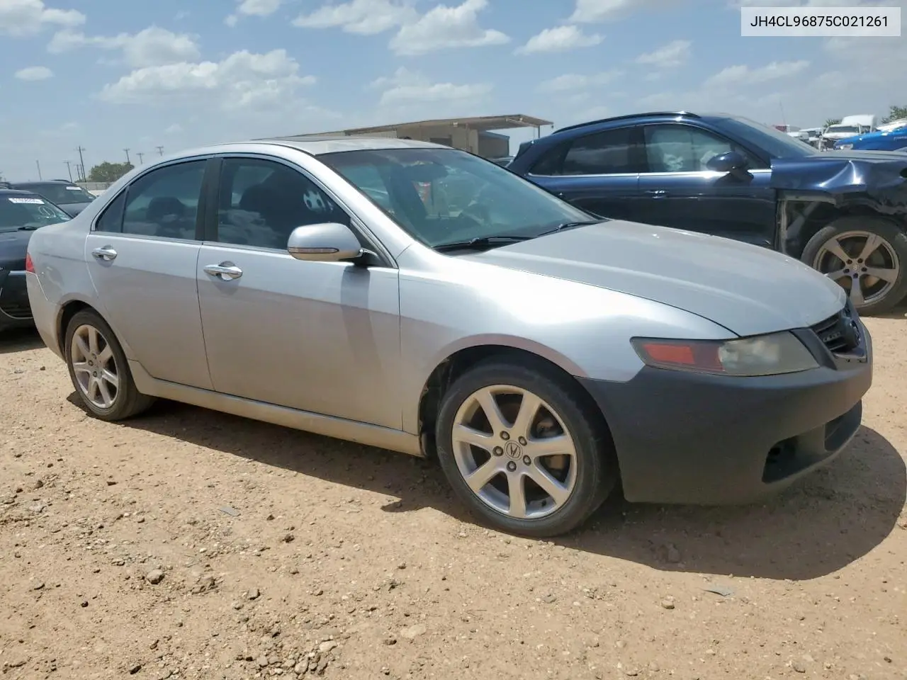 2005 Acura Tsx VIN: JH4CL96875C021261 Lot: 62316975
