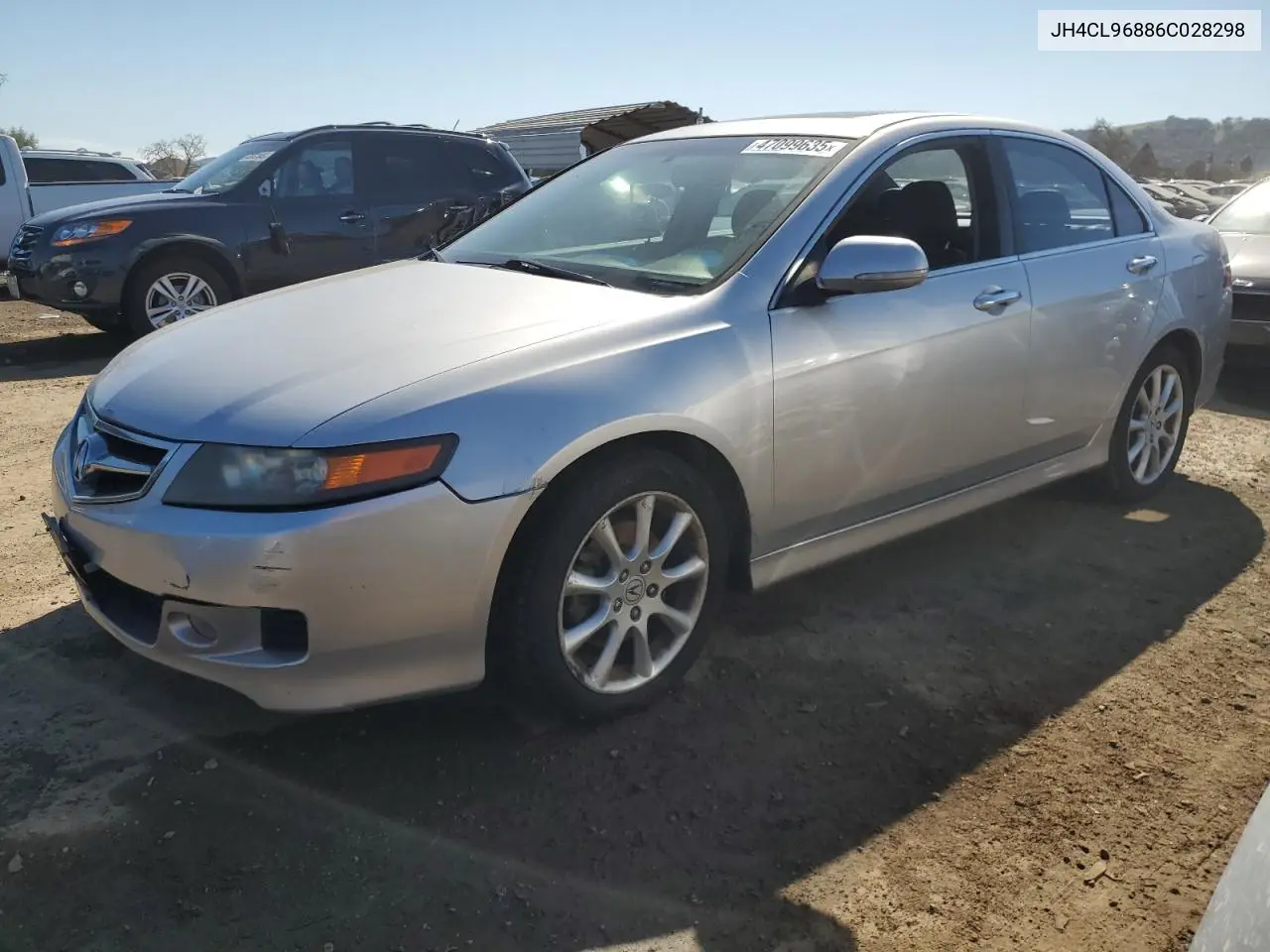 2006 Acura Tsx VIN: JH4CL96886C028298 Lot: 47099635