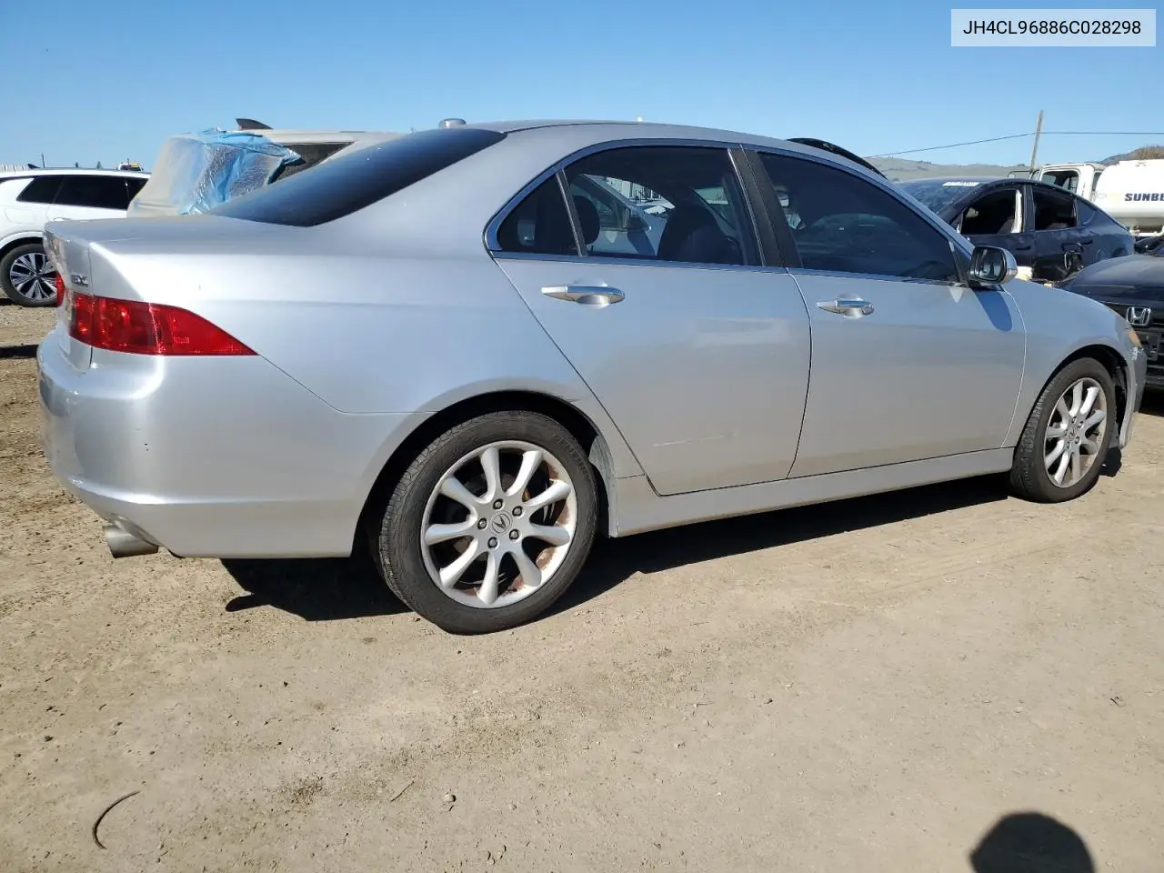 2006 Acura Tsx VIN: JH4CL96886C028298 Lot: 47099635