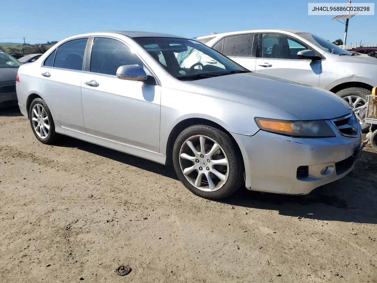 2006 Acura Tsx VIN: JH4CL96886C028298 Lot: 47099635