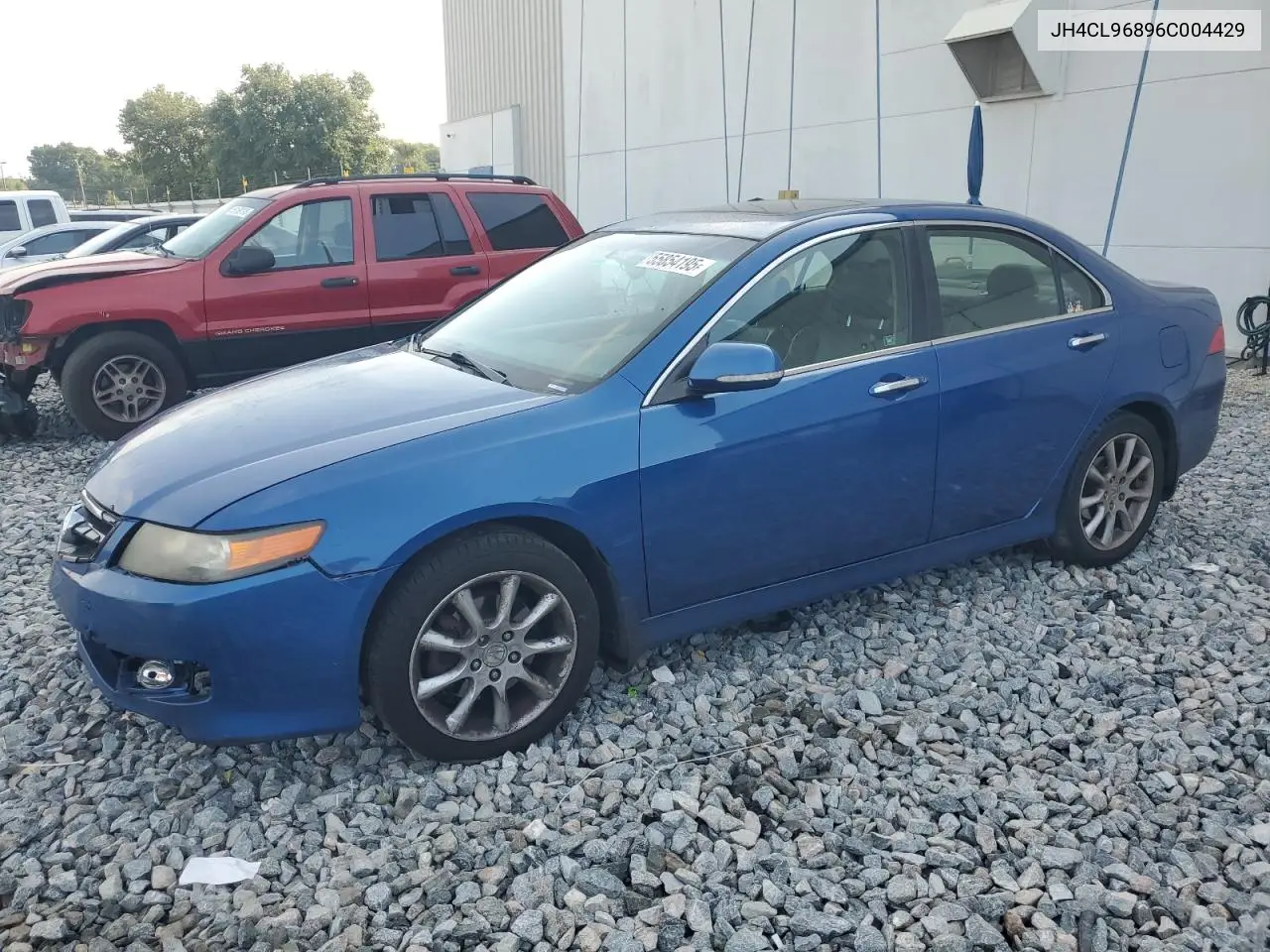 2006 Acura Tsx VIN: JH4CL96896C004429 Lot: 55854195