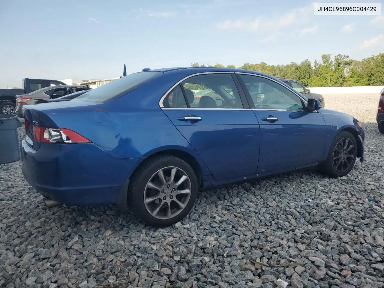 2006 Acura Tsx VIN: JH4CL96896C004429 Lot: 55854195