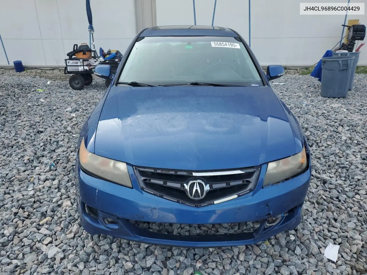 2006 Acura Tsx VIN: JH4CL96896C004429 Lot: 55854195