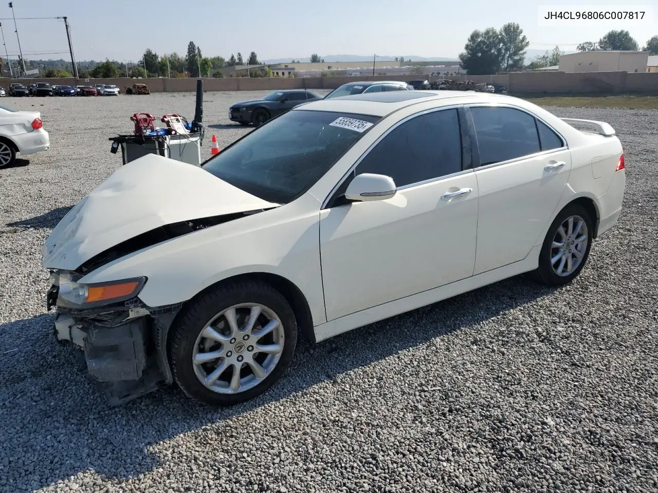 2006 Acura Tsx VIN: JH4CL96806C007817 Lot: 55859735