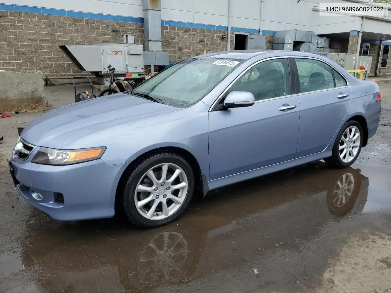 2006 Acura Tsx VIN: JH4CL96896C021022 Lot: 55949815