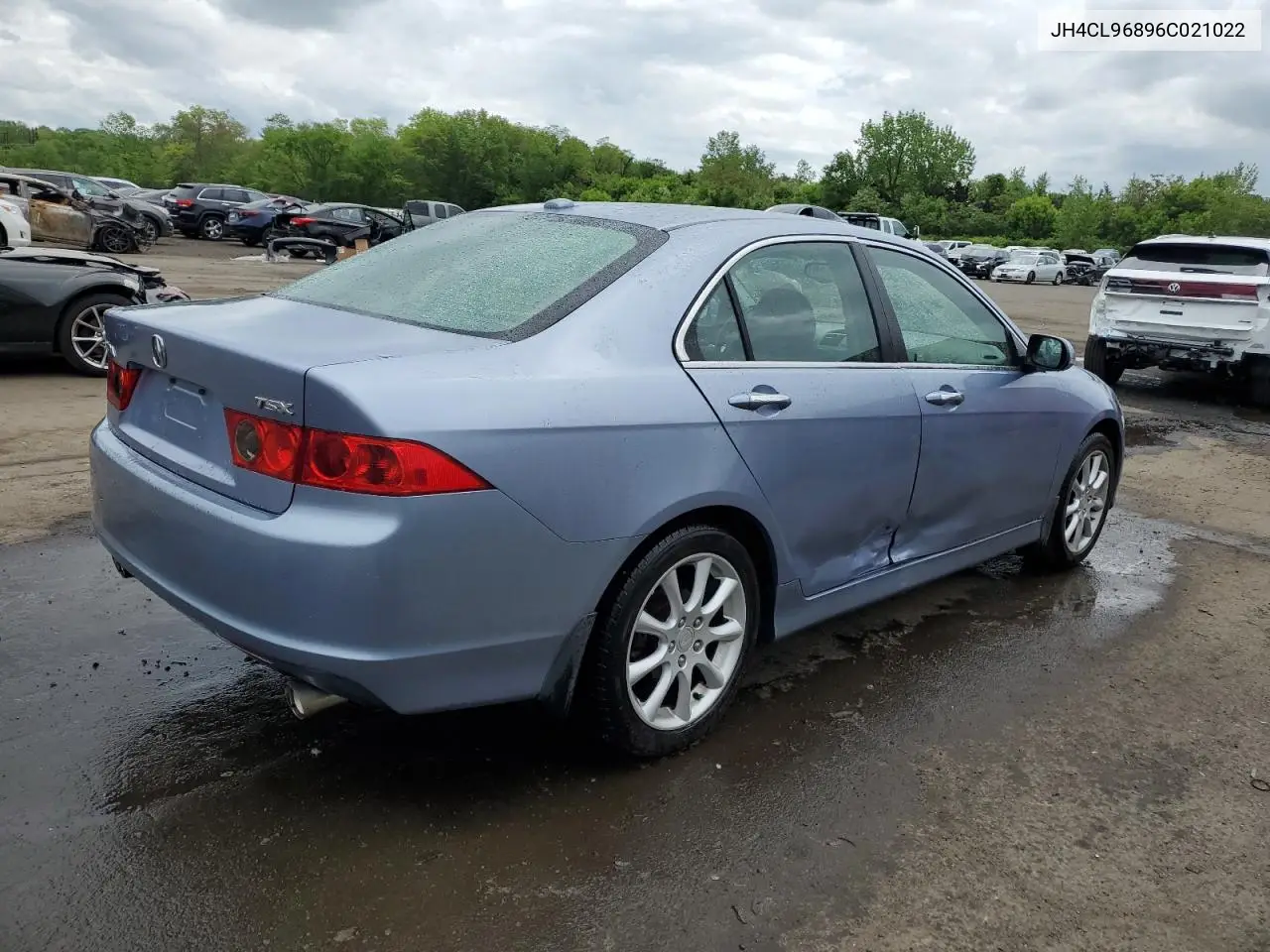 2006 Acura Tsx VIN: JH4CL96896C021022 Lot: 55949815