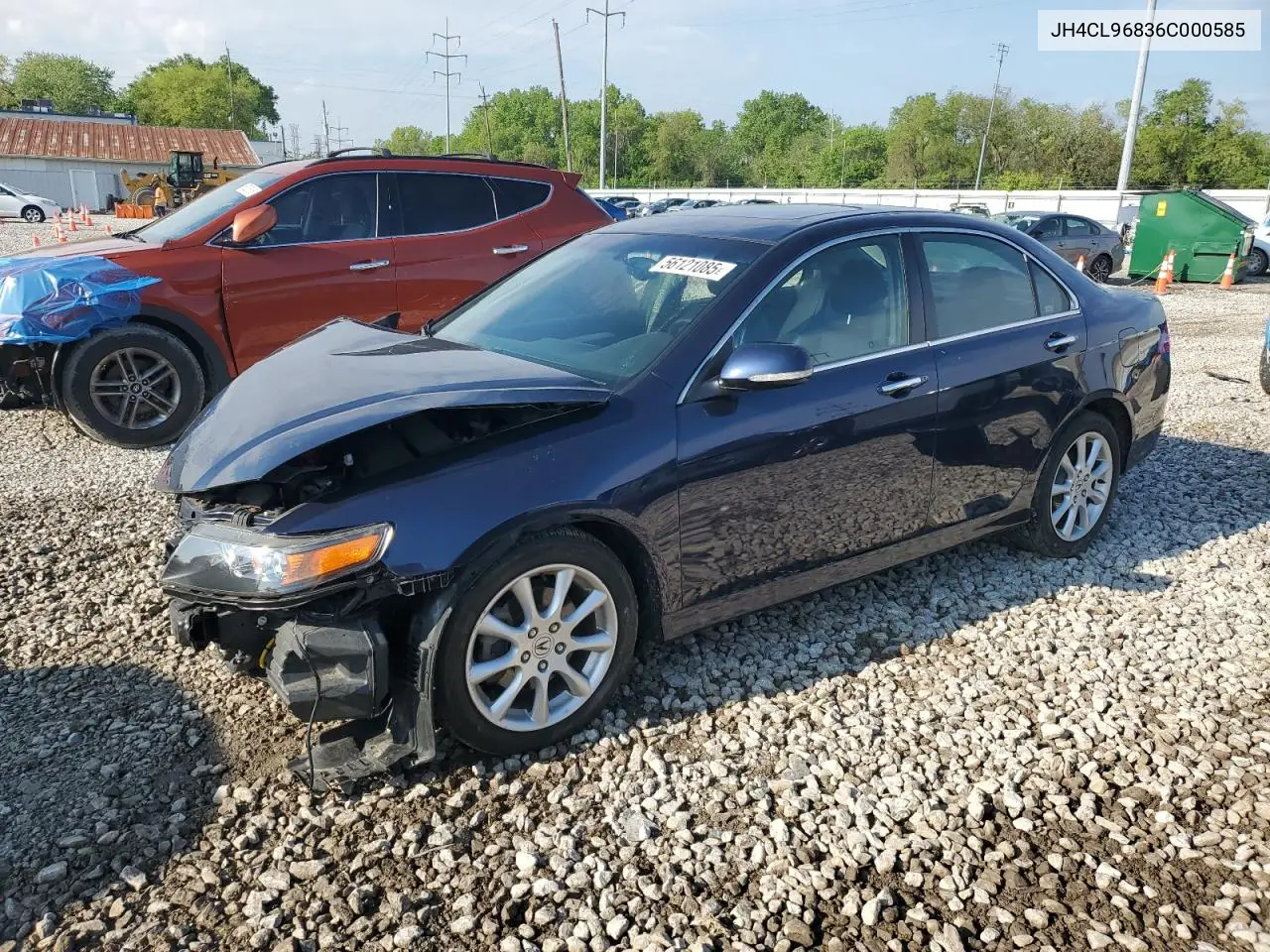 2006 Acura Tsx VIN: JH4CL96836C000585 Lot: 56121085