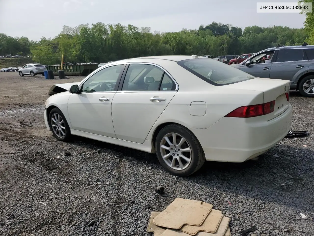 2006 Acura Tsx VIN: JH4CL96866C033838 Lot: 56176695